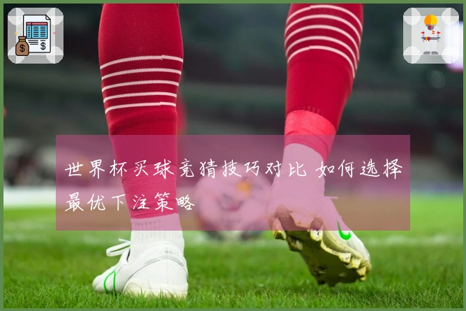 世界杯买球竞猜技巧对比 如何选择最优下注策略