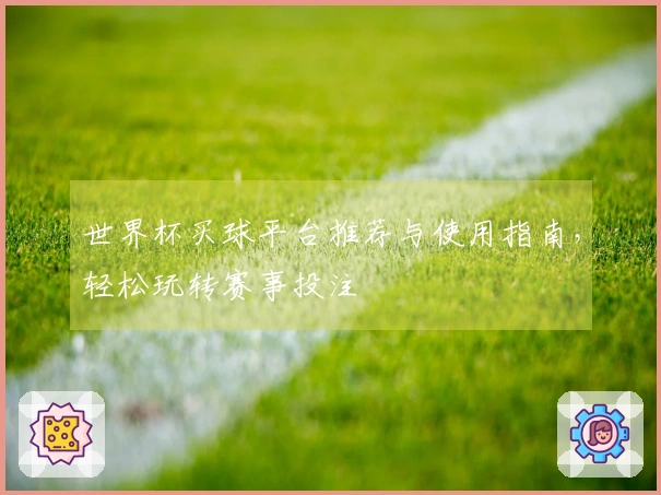 世界杯买球平台推荐与使用指南，轻松玩转赛事投注